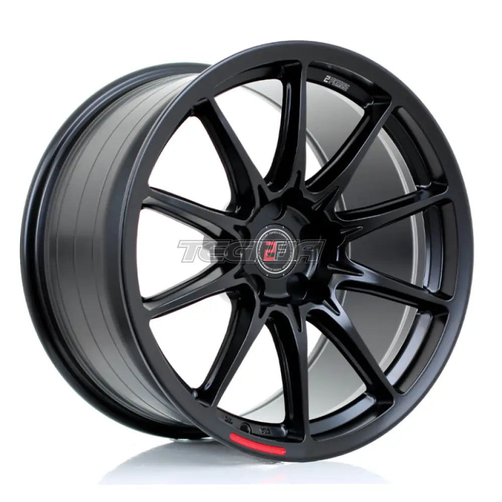 Sleek 2Forge ZF8 18x10 Alloy Wheels - 5x120 ET15 to 42 with 72.5mm CB in Stunning Matt Black Finish