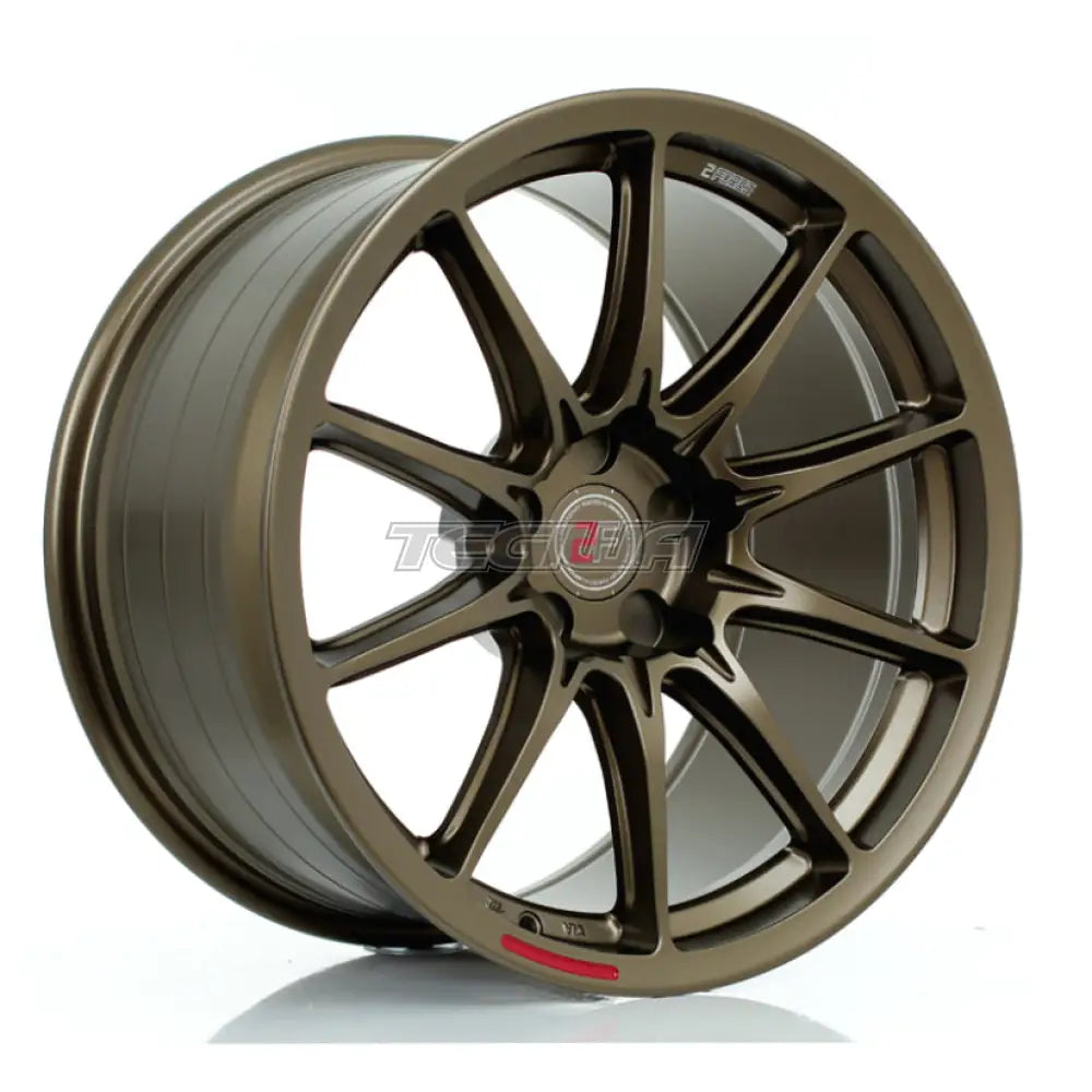 Stunning 2Forge ZF8 18x10 Alloy Wheels - 5x120 Bolt Pattern, ET15 to 42, 72.5mm Center Bore in Matt Bronze Finish