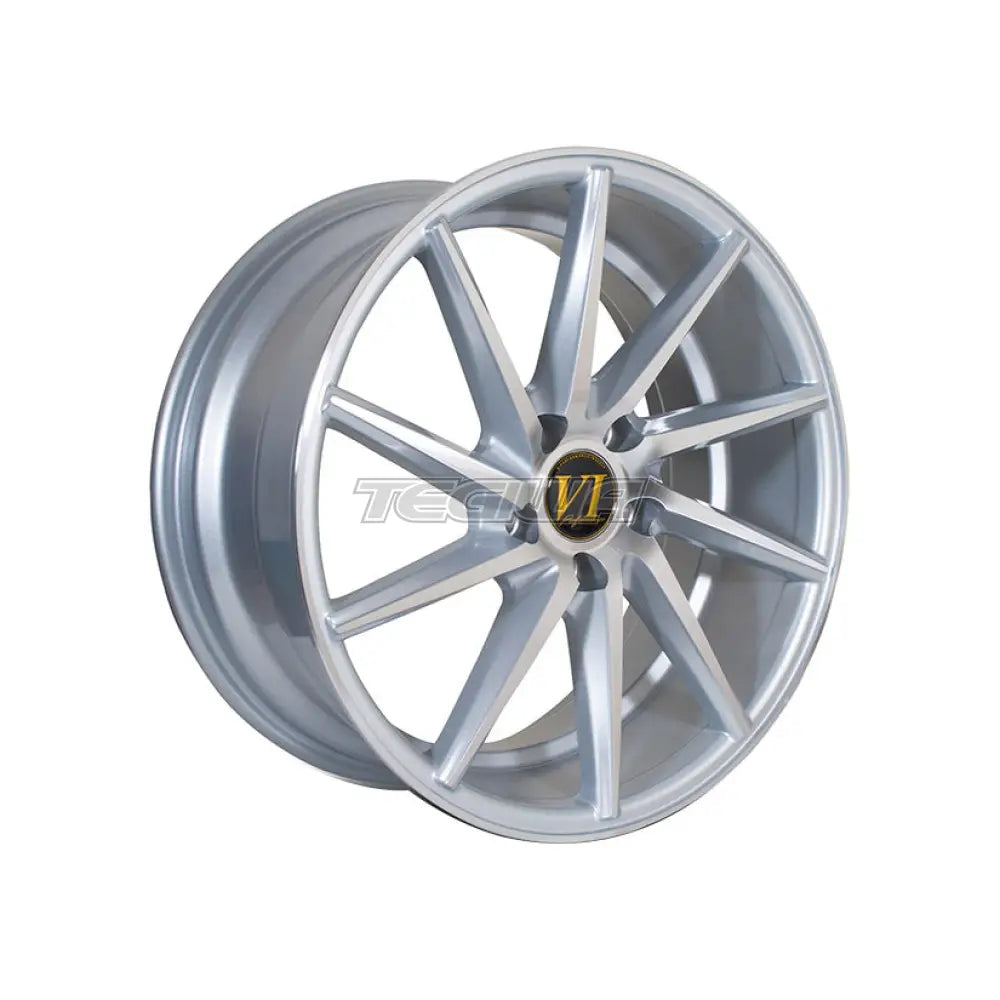 Sleek Silver Polished 6Performance ESH(R) Alloy Wheels for a Stylish Upgrade!