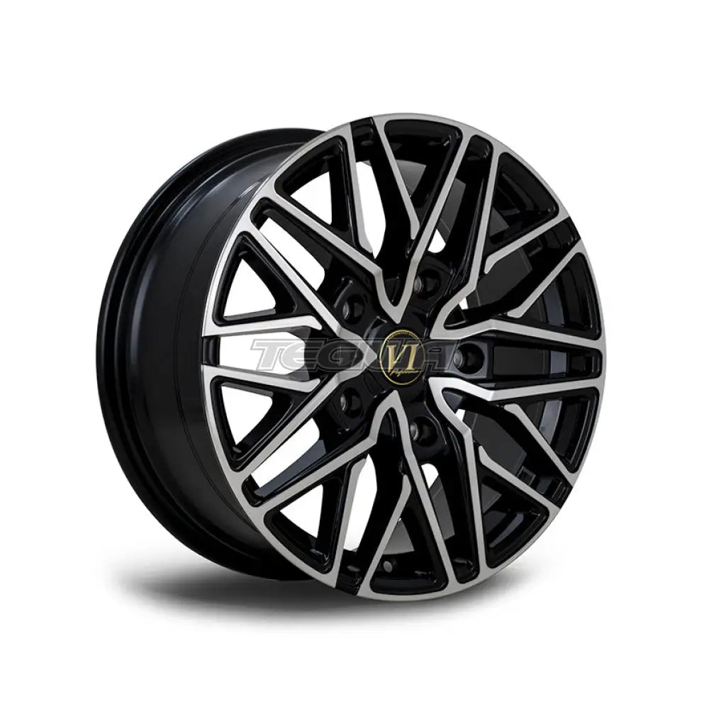 6Performance Stylish Black Polished Alloy Wheel