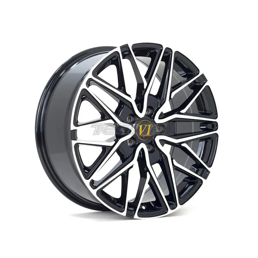 6Performance Stylish Black Polished Alloy Wheel