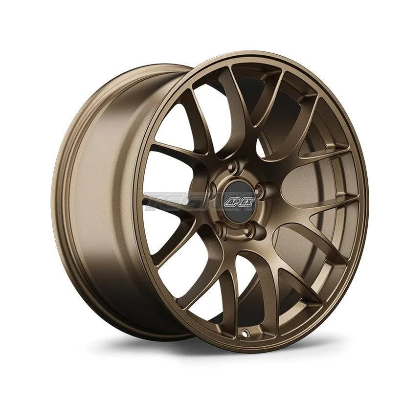 Sleek Satin Bronze Apex EC-7 Alloy Wheel
