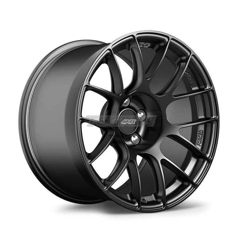 Sleek Satin Black Apex EC-7RS Forged Alloy Wheel