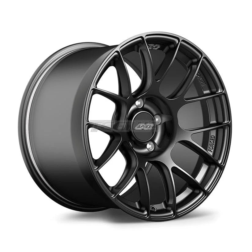 Sleek Satin Black Apex EC-7RS Forged Alloy Wheel