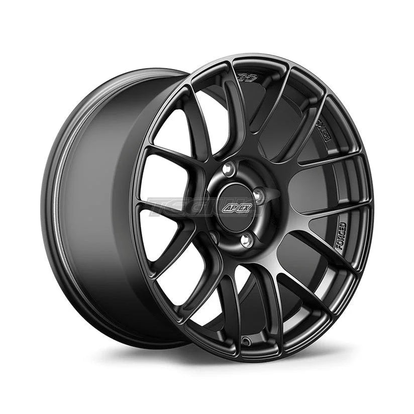 Sleek Satin Black Apex EC-7RS Forged Alloy Wheel