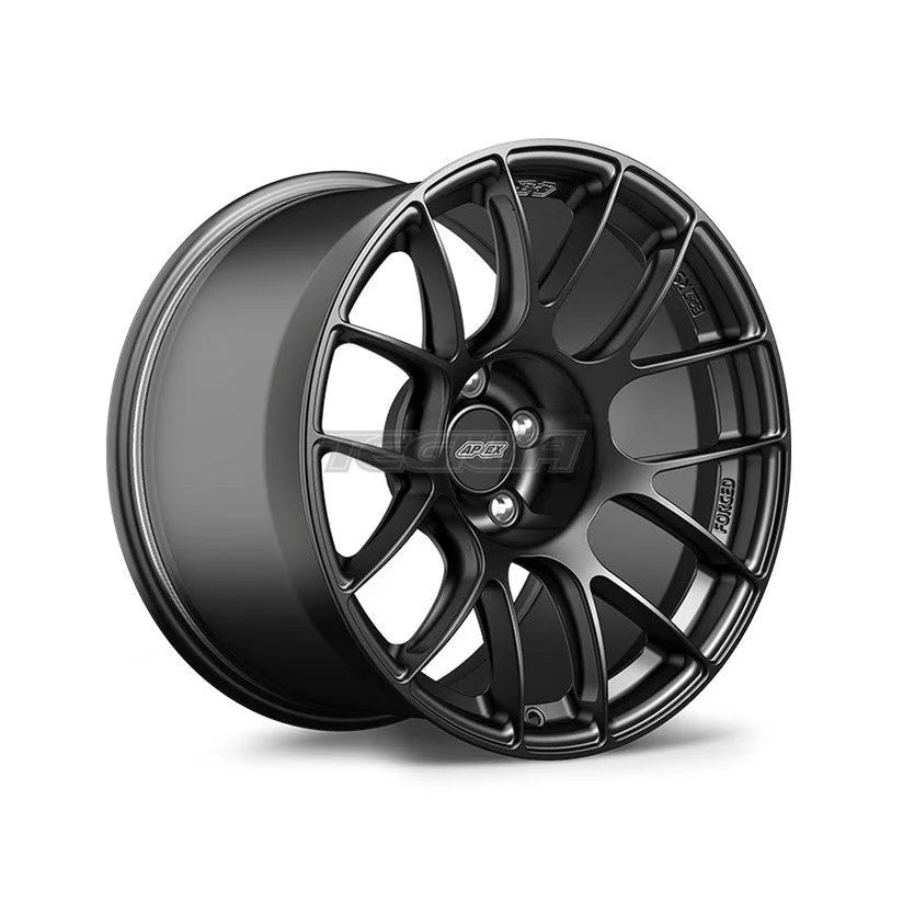 Sleek Satin Black Apex EC-7RS Forged Alloy Wheel