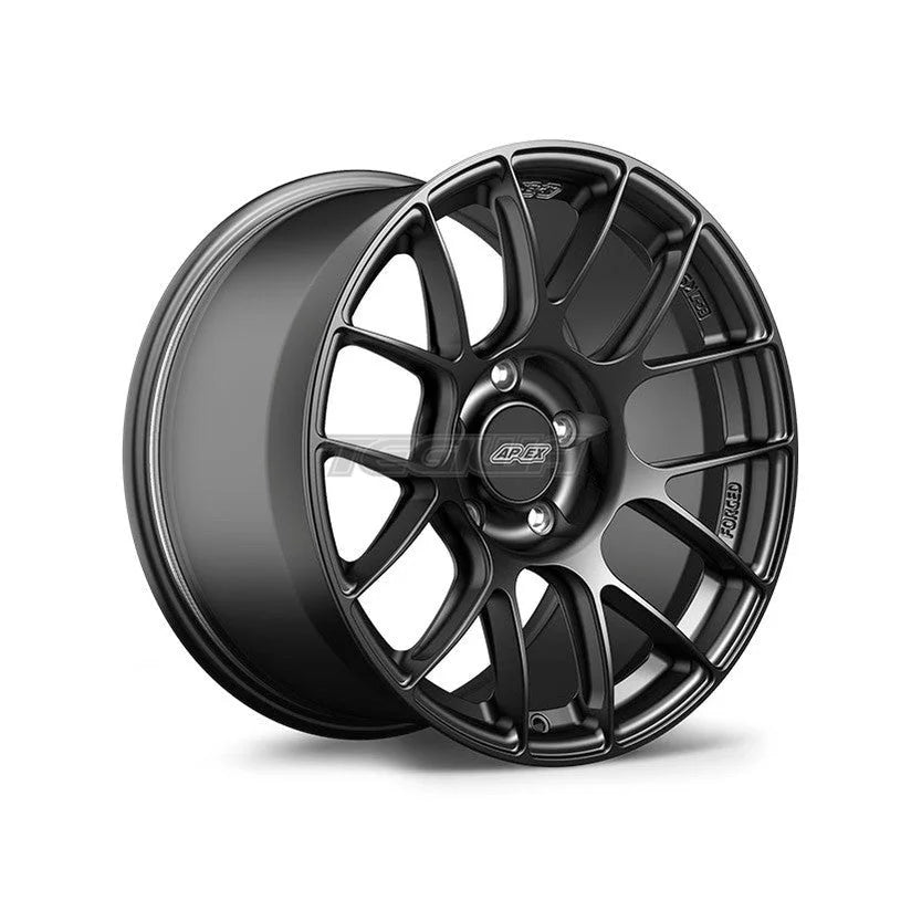 Sleek Satin Black Apex EC-7RS Forged Alloy Wheel