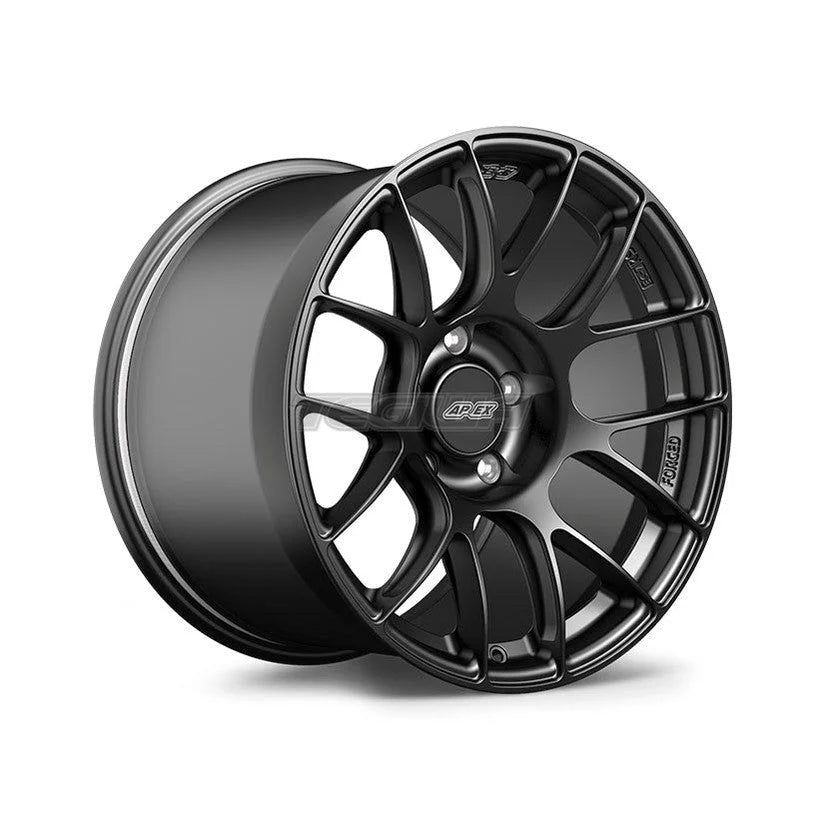 Sleek Satin Black Apex EC-7RS Forged Alloy Wheel