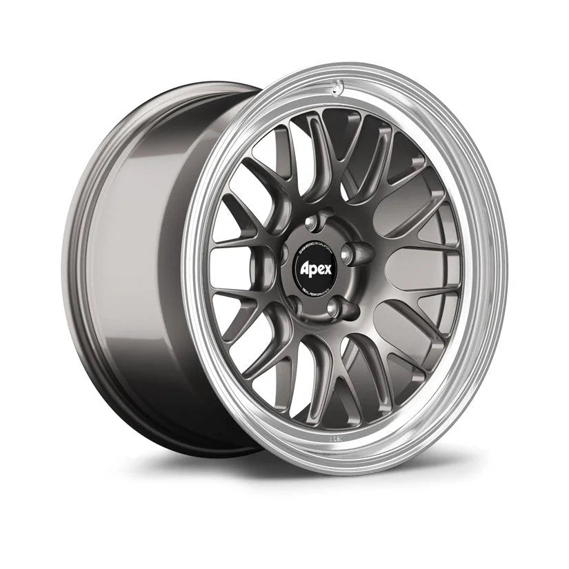 Apex ML-10RT Forged Touring Line Wheels in Stunning Anthracite with Polished Lip