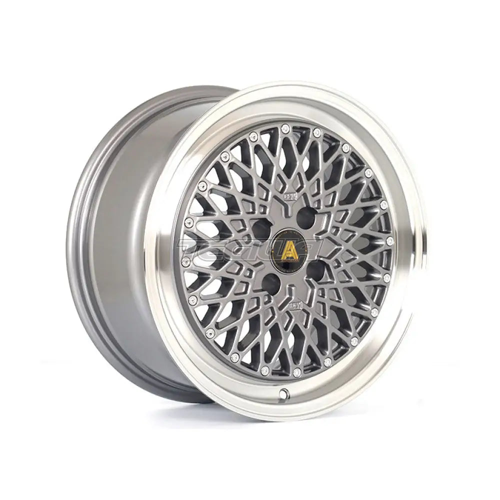 Sleek Autostar Minus Alloy Wheel with Stunning Gunmetal Finish and Polished Lip