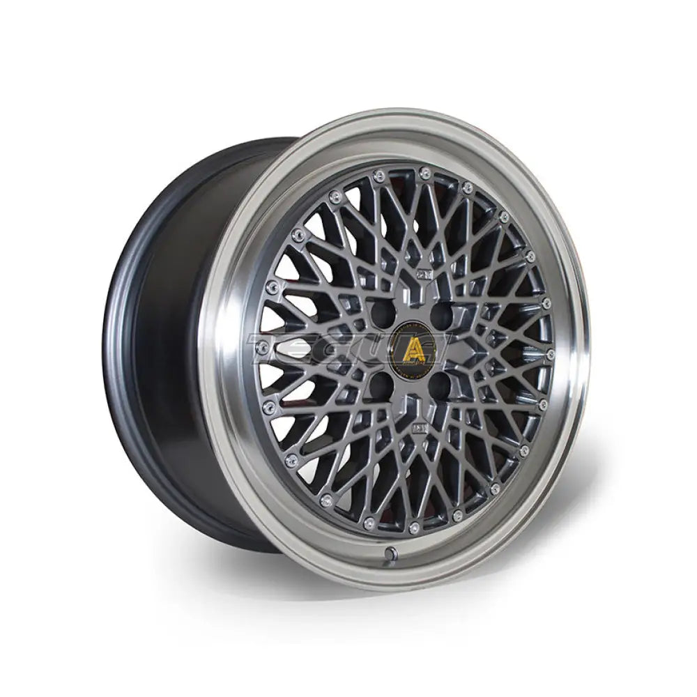 Sleek Autostar Minus Alloy Wheel with Stunning Gunmetal Finish and Polished Lip