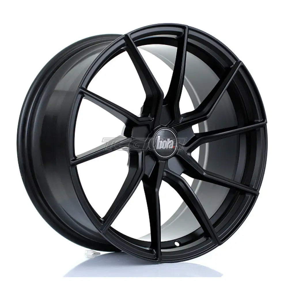 Sleek BOLA B25 18x8.5 Alloy Wheel: Stylish Matte Black Finish with Versatile Fit for 5x100 Bolt Patterns