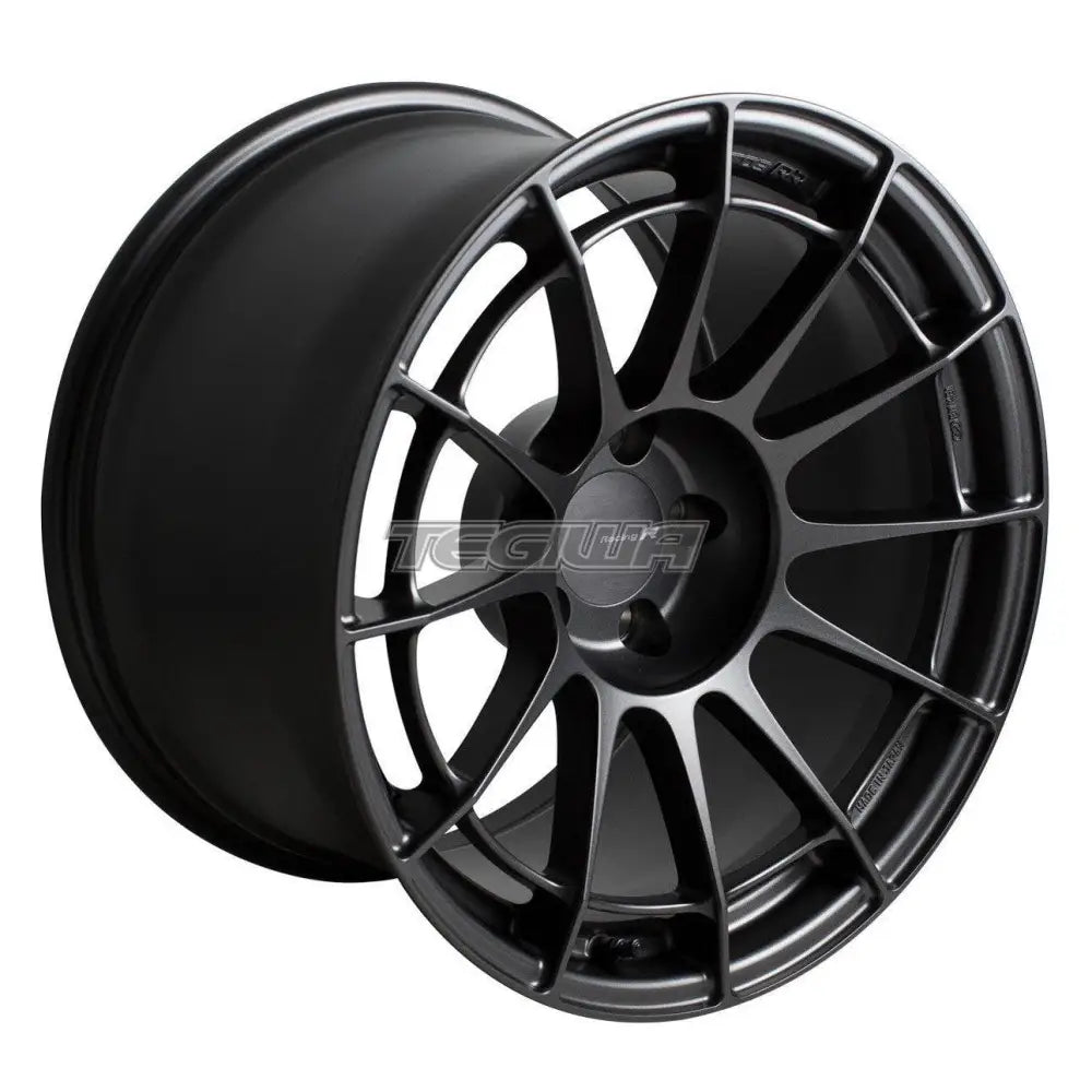 Sleek Gunmetal Enkei NT03RR Alloy Wheel for a Striking Look