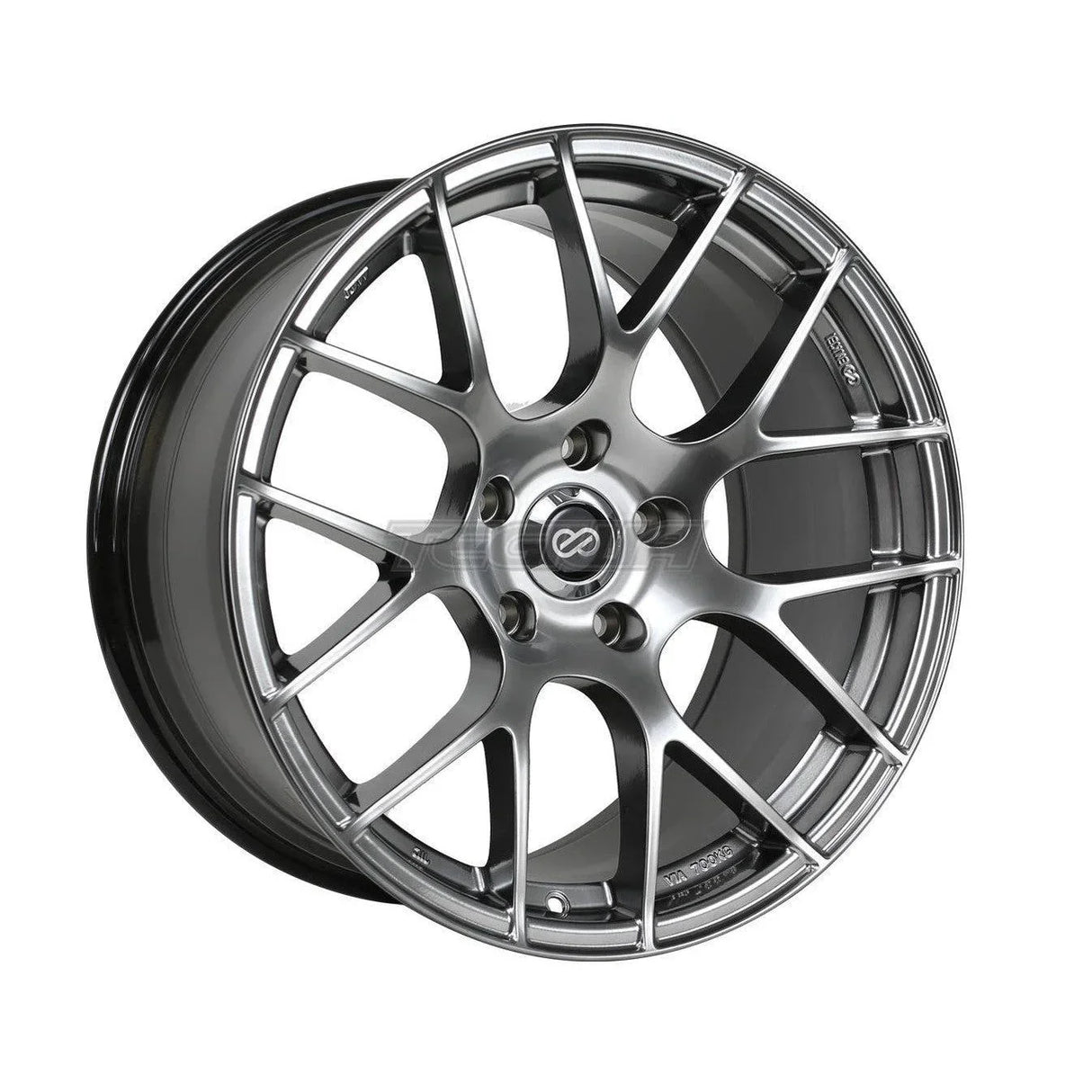 Enkei Raijin Alloy Wheel in Stunning Hyper Silver Finish