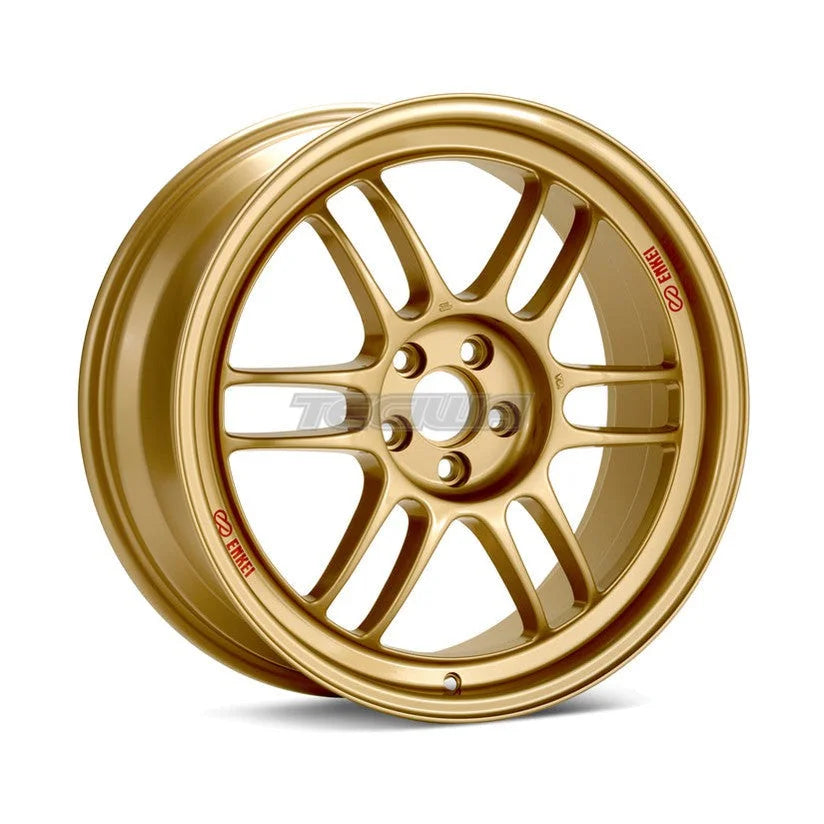 Sleek Gold Enkei RPF1 Alloy Wheel - Perfect for Your Ride!