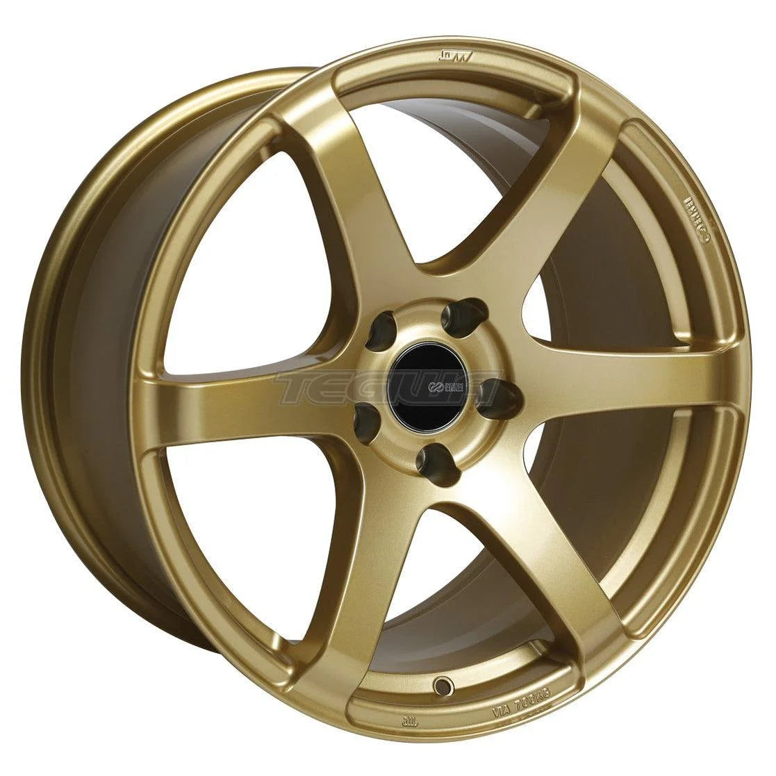 Dazzling Enkei T6S Gold Alloy Wheels for an Eye-Catching Look