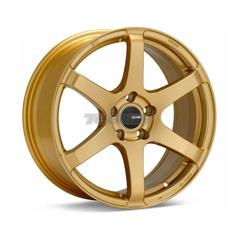 Dazzling Enkei T6S Gold Alloy Wheels for an Eye-Catching Look