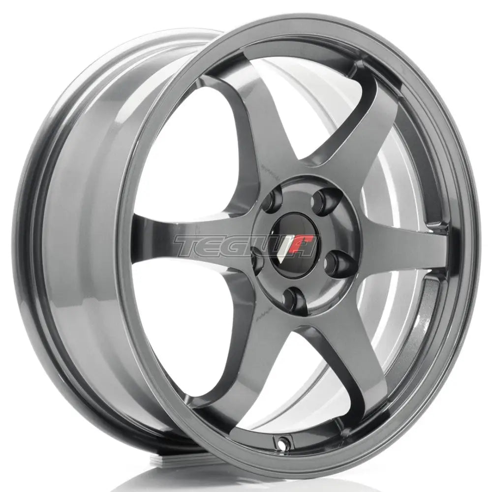 Sleek Japan Racing JR3 Alloy Wheel - 17x7 ET40 5x114.3 in Stunning Gun Metal Finish