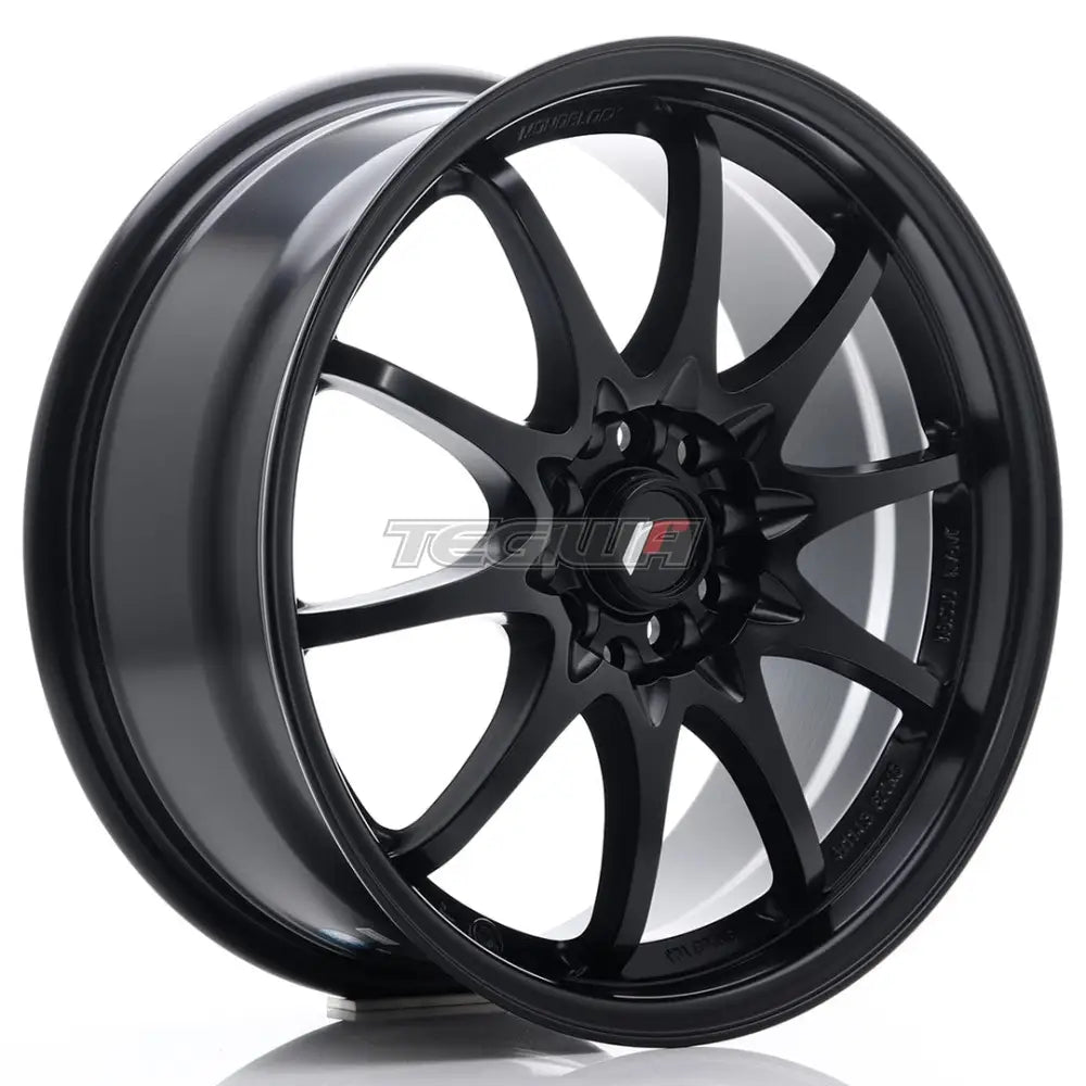 Stunning Japan Racing JR5 Alloy Wheel - 17x7.5 ET35 - 5x100/114.3 in Sleek Matt Black Finish