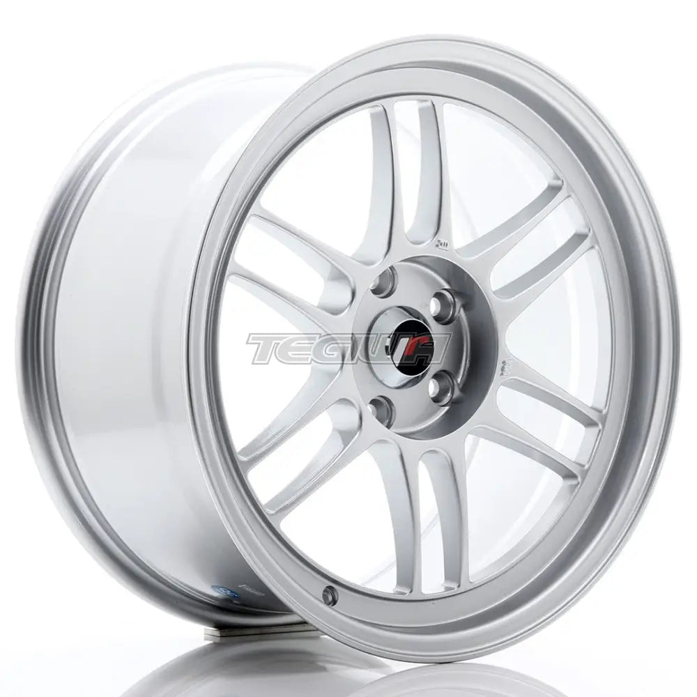 Stunning Japan Racing JR7 Alloy Wheel - 18x9 Size, ET35 Offset, 5x114.3 Bolt Pattern in Sleek Silver Finish!