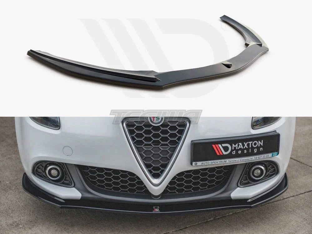 Maxton Design Front Splitter V1 Alfa Romeo Giulietta Facelift 16-20
