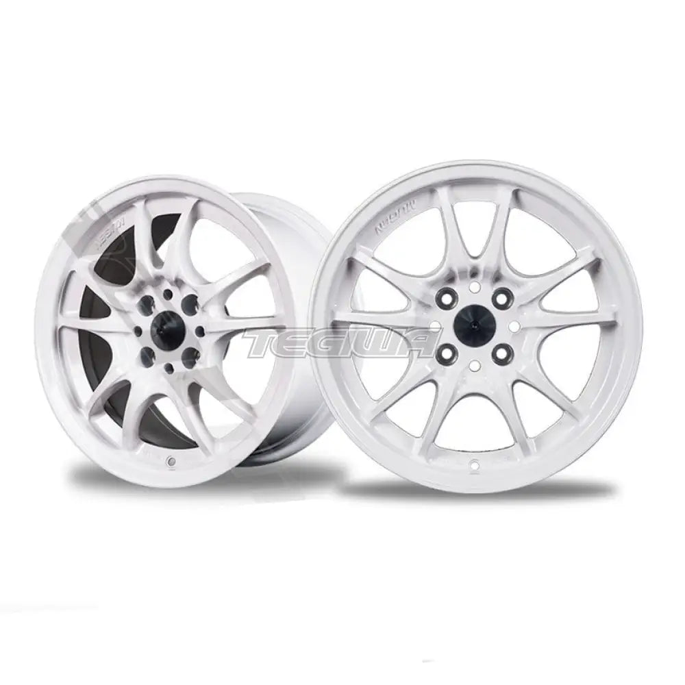 Mugen MC10L White Alloy Wheels - Elevate Your Ride!