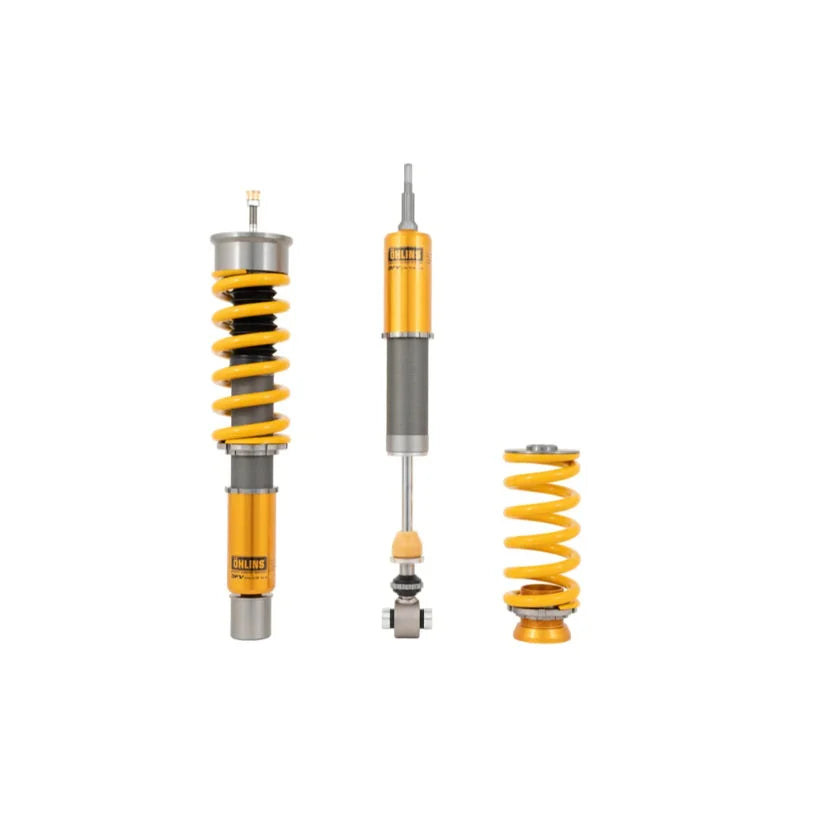 Premium Ohlins Road & Track Adjustable Coilovers DFV (1-way) for Audi A4 S4 RS4 B9 (2016 and newer)
