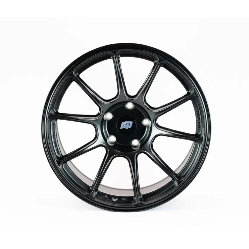 Sleek Satin Black Racing Division VR5 Alloy Wheels for Ultimate Performance