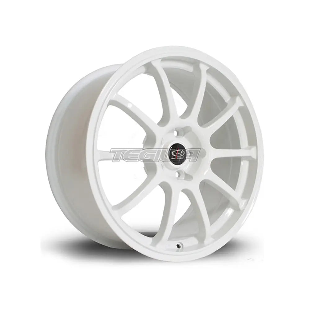 Stunning White Rota Force Alloy Wheels for Enhanced Performance