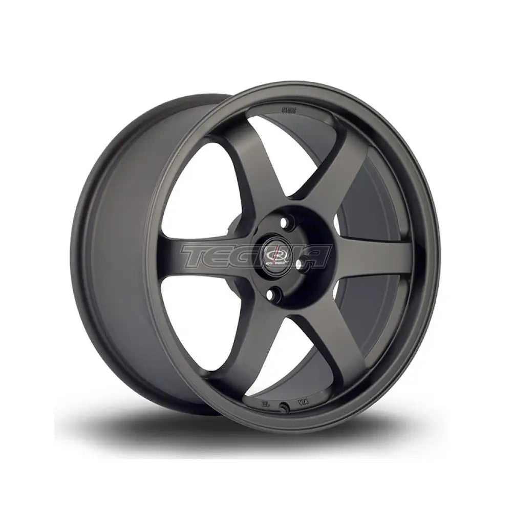 Sleek Rota Grid Alloy Wheels in Stylish Flat Black - Set of 2