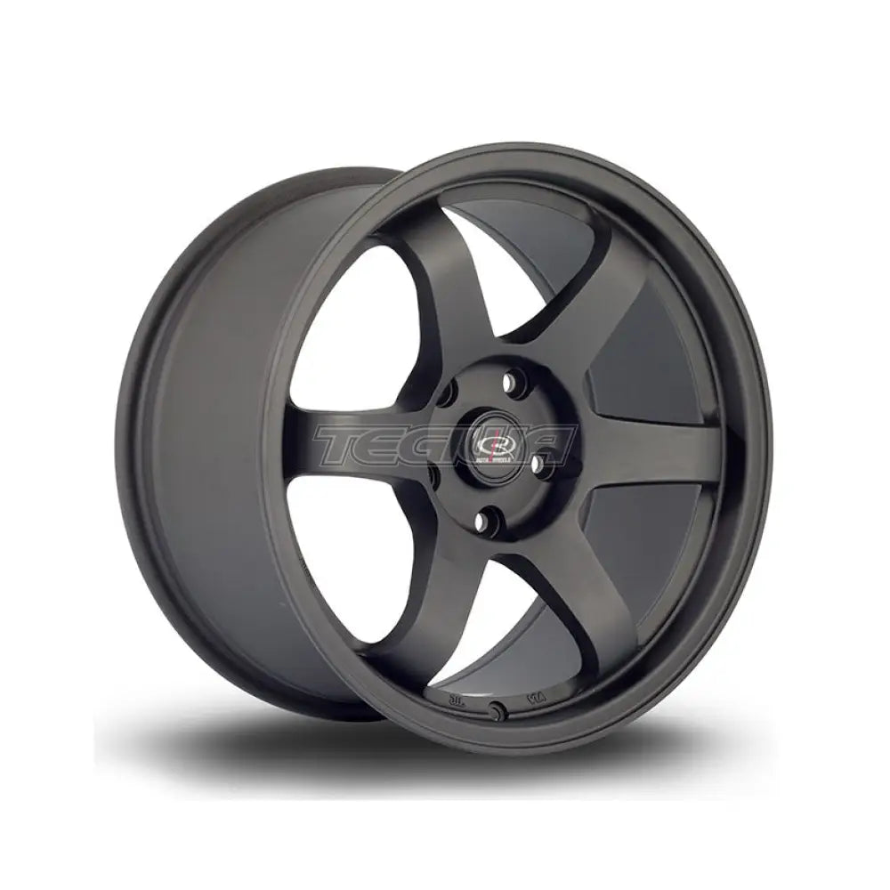 Sleek Rota Grid Alloy Wheels in Stylish Flat Black - Set of 2