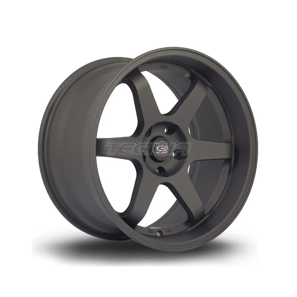Sleek Rota Grid Alloy Wheels in Stylish Flat Black - Set of 2