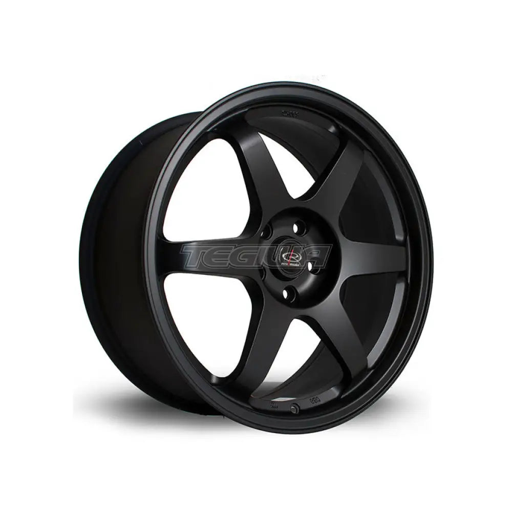 Sleek Rota Grid Alloy Wheel in Stunning Flat Black Finish