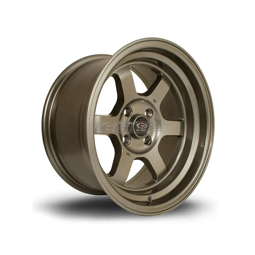 Stylish Rota Grid-V Bronze Alloy Wheels for Your Ride