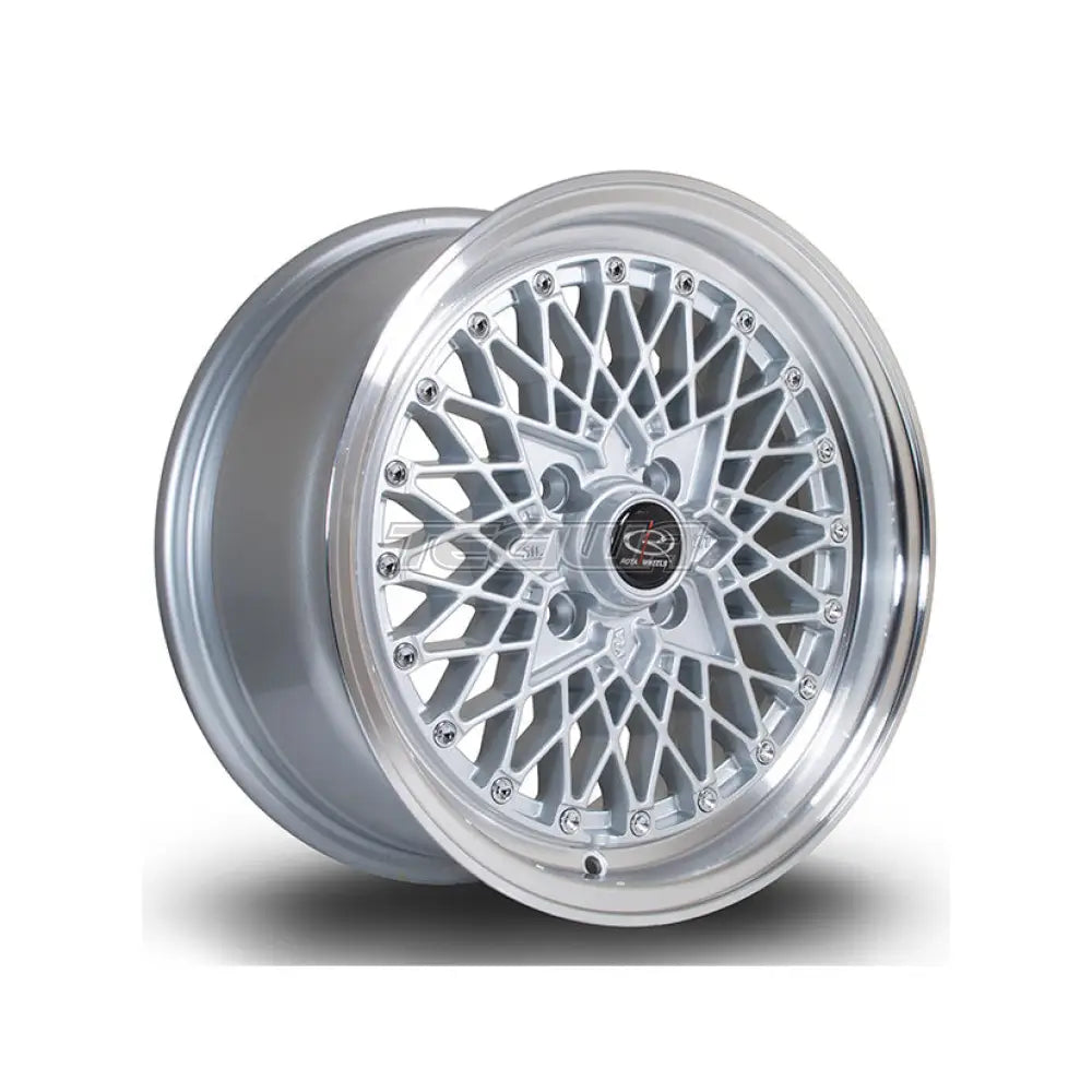 Rota OSMesh Alloy Wheel – Stunning Silver Finish with Polished Lip