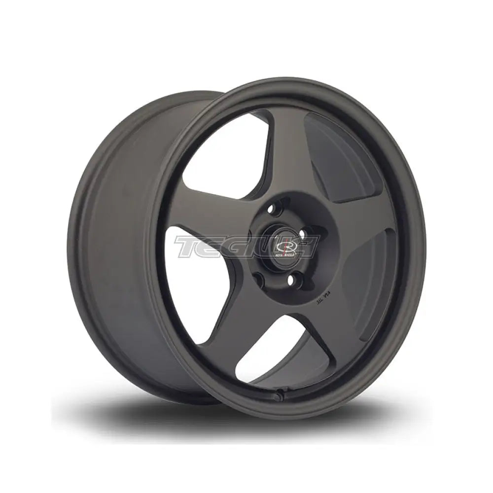 Rota Slip Alloy Wheel in Sleek Flat Black - Set of 2