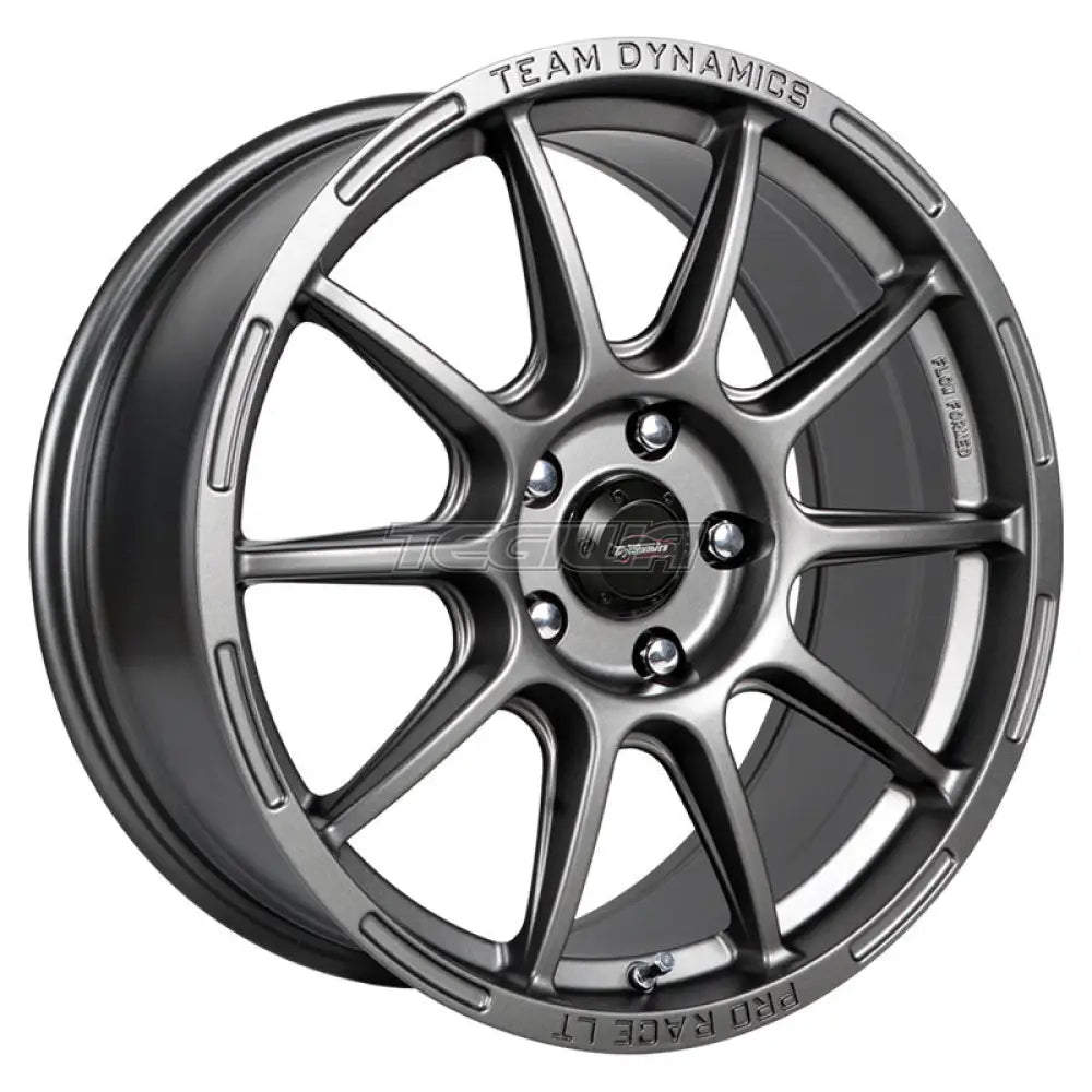 Team Dynamics Pro Race LT Alloy Wheel in Sleek Matte Gunmetal Finish