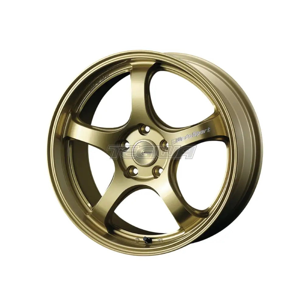WedsSport RN-05M 18x8.5 Gold Alloy Wheels – Perfect Fit ET52 with 5x114 Bolt Pattern!