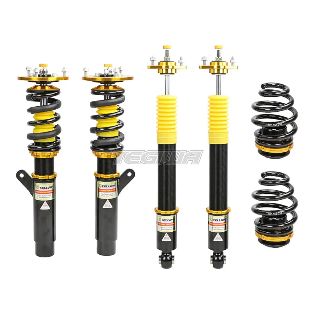 Experience Unmatched Handling with YSR Dynamic Pro Sport Coilovers for BMW M3 E46 (01-06) - Featuring Individual Rear Shock & Spring Setup!