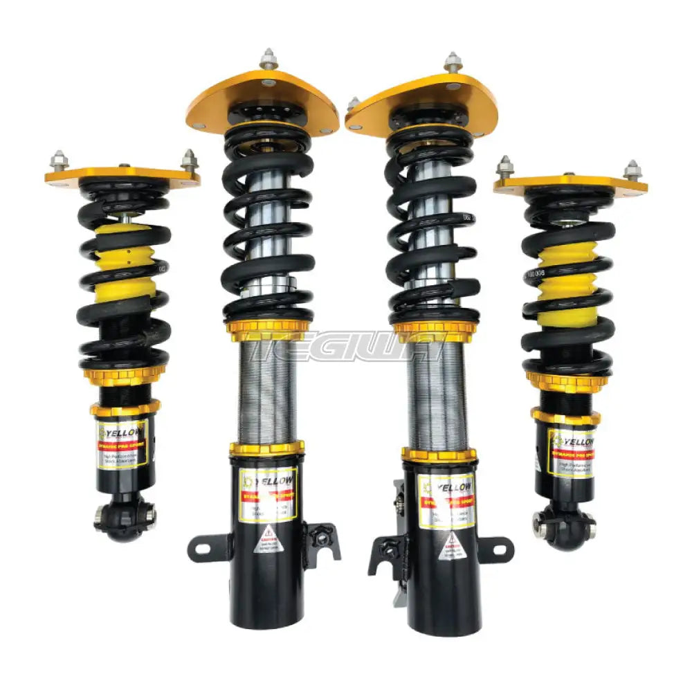 Experience Ultimate Performance with YSR Dynamic Pro Sport Inverted Coilovers for Mercedes-Benz 190-Series W201 (82-93) - Complete 2WD Front Shock & Spring Assembly!