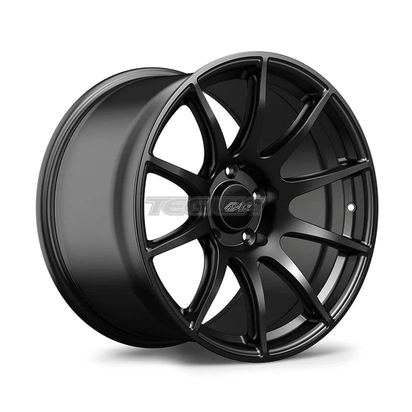Sleek Satin Black Apex SM-10 Alloy Wheels for a Bold Look
