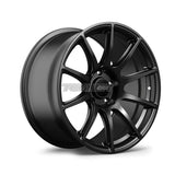 Sleek Satin Black Apex SM-10 Alloy Wheels for a Bold Look