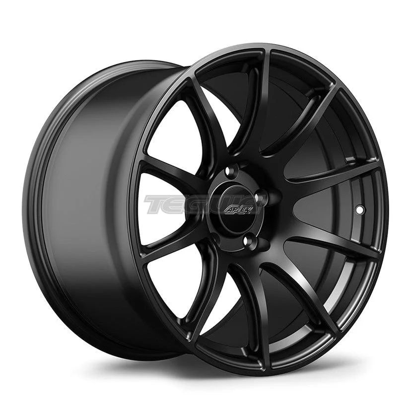 Sleek Satin Black Apex SM-10 Alloy Wheels for a Bold Look